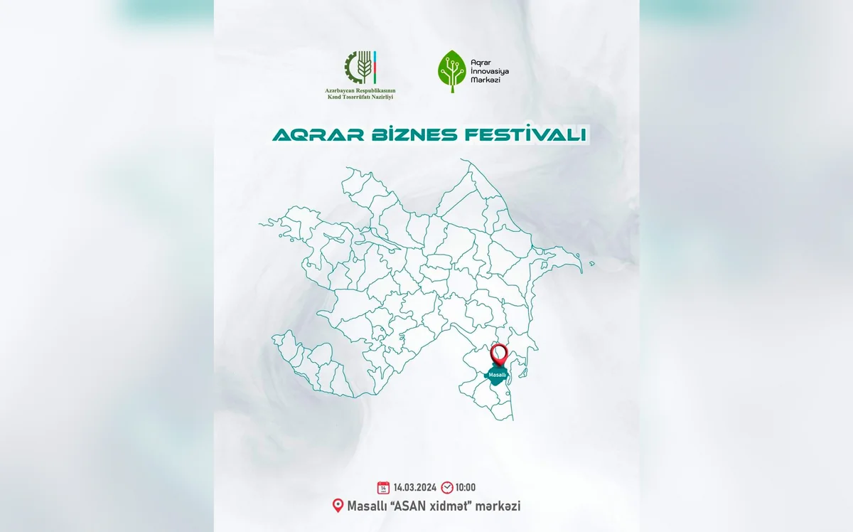 Masallıda aqrar biznes festivalı keçiriləcək