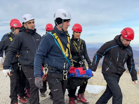 Для спасателей МЧС проводится специальные тренинги