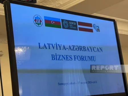 Sumqayıtda Azərbaycan-Latviya biznes forumu keçirilib