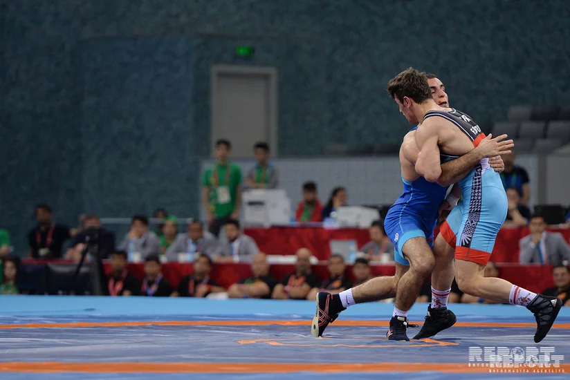 Azerbaijani wrestlers in Islamic Solidarity Games - PHOTO REPORT