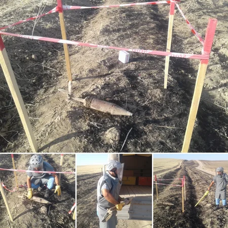 Füzulidə top mərmisi tapılıb