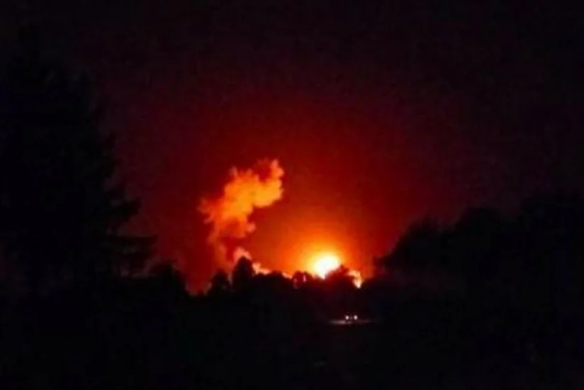 На горящих в Украине военных складах находятся около 88 тысяч тонн боеприпасов