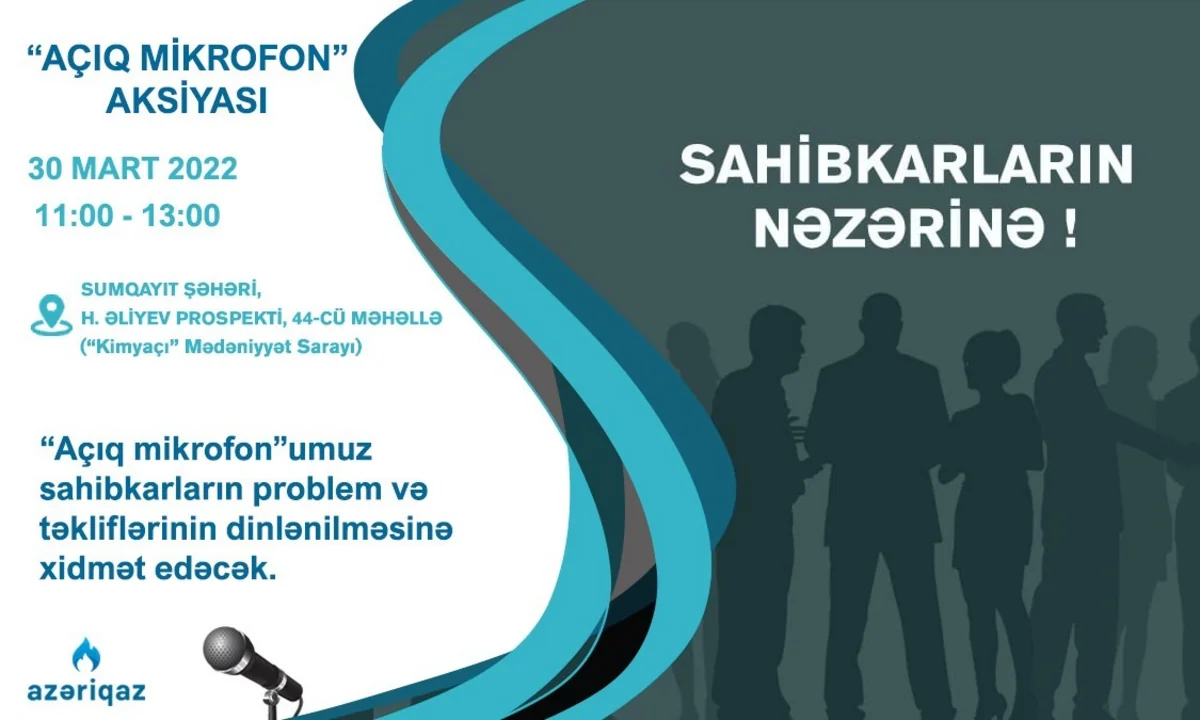 “Azəriqaz” sahibkarlarla növbəti görüşü Sumqayıtda keçirəcək