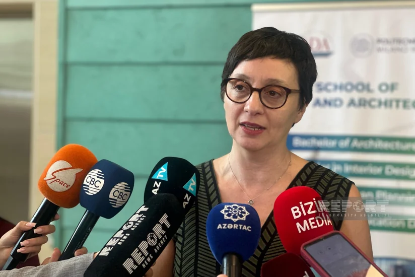 Silviya Ferraris: ADA Azərbaycanda memarlıq və şəhərsalma sahəsində kadrların inkişafına kömək edəcək