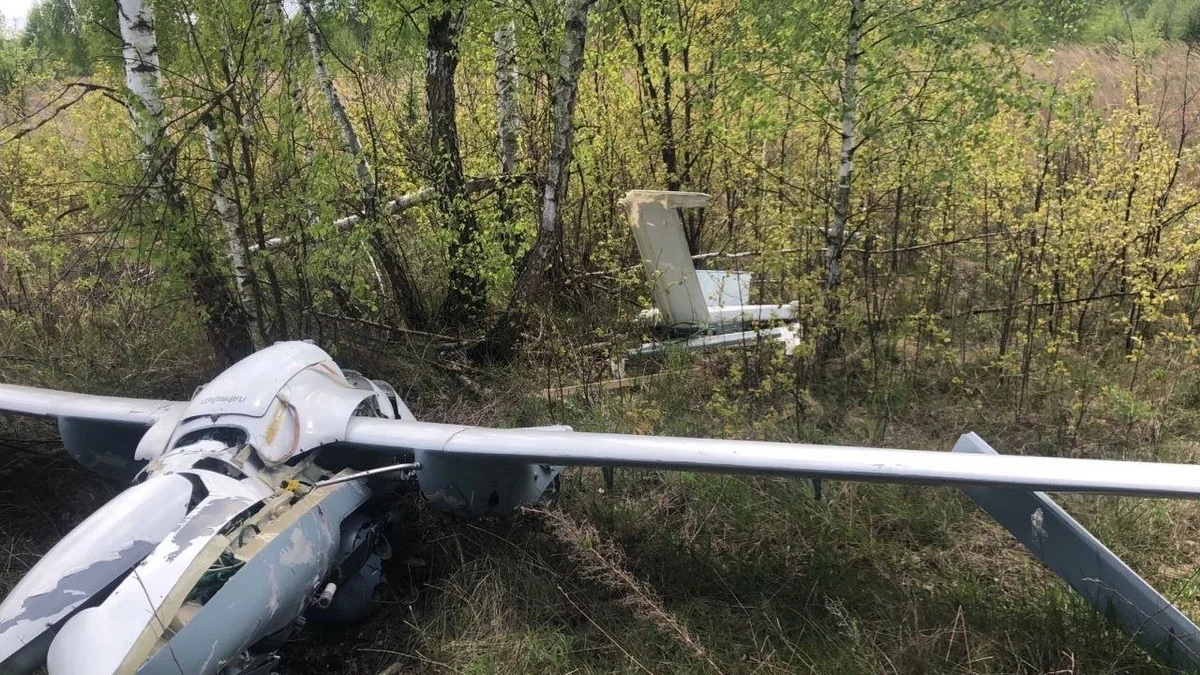 2 injured in drone crash in Russia's Voronezh