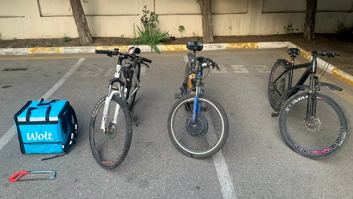 Bakıda velosiped oğrusu saxlanılıb