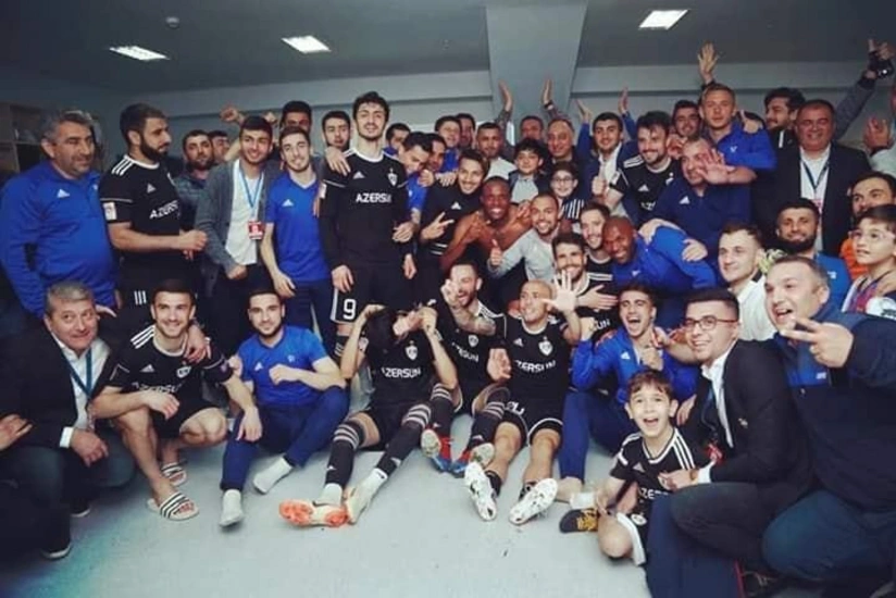 Карабах стал в пятый раз подряд чемпионом Азербайджана