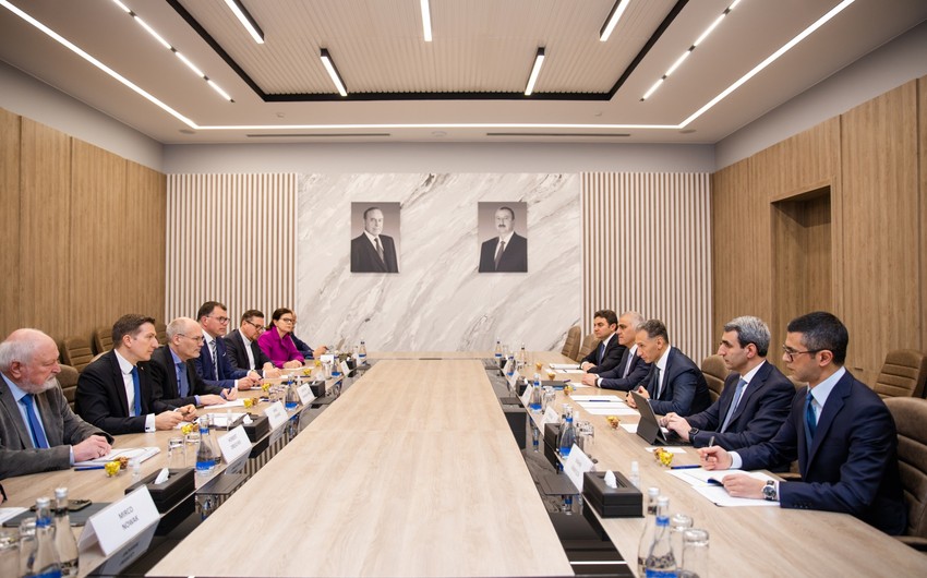 Rəşad Nəbiyev alman şirkətlərinin nümayəndələri ilə görüşüb