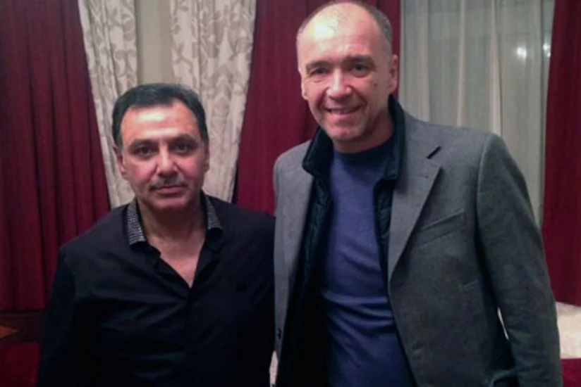 ​Hafiz Məmmədov Atletiko Madridin prezidenti ilə görüşüb