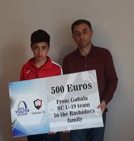 Qəbələ klubu UEFA-nın ayırdığı pulu əməliyyata ehtiyacı olan şəxsə bağışlayıb