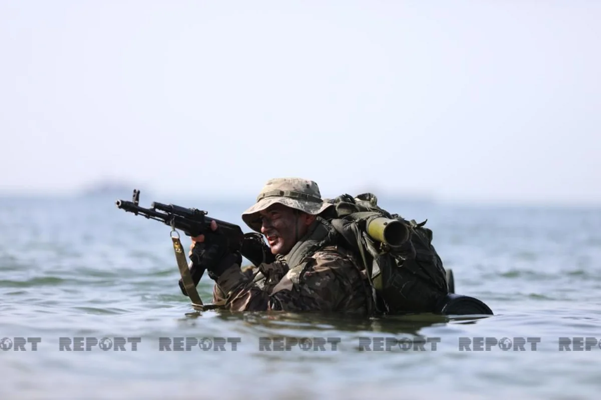 Стартует второй этап тактических учений ВМС Азербайджана