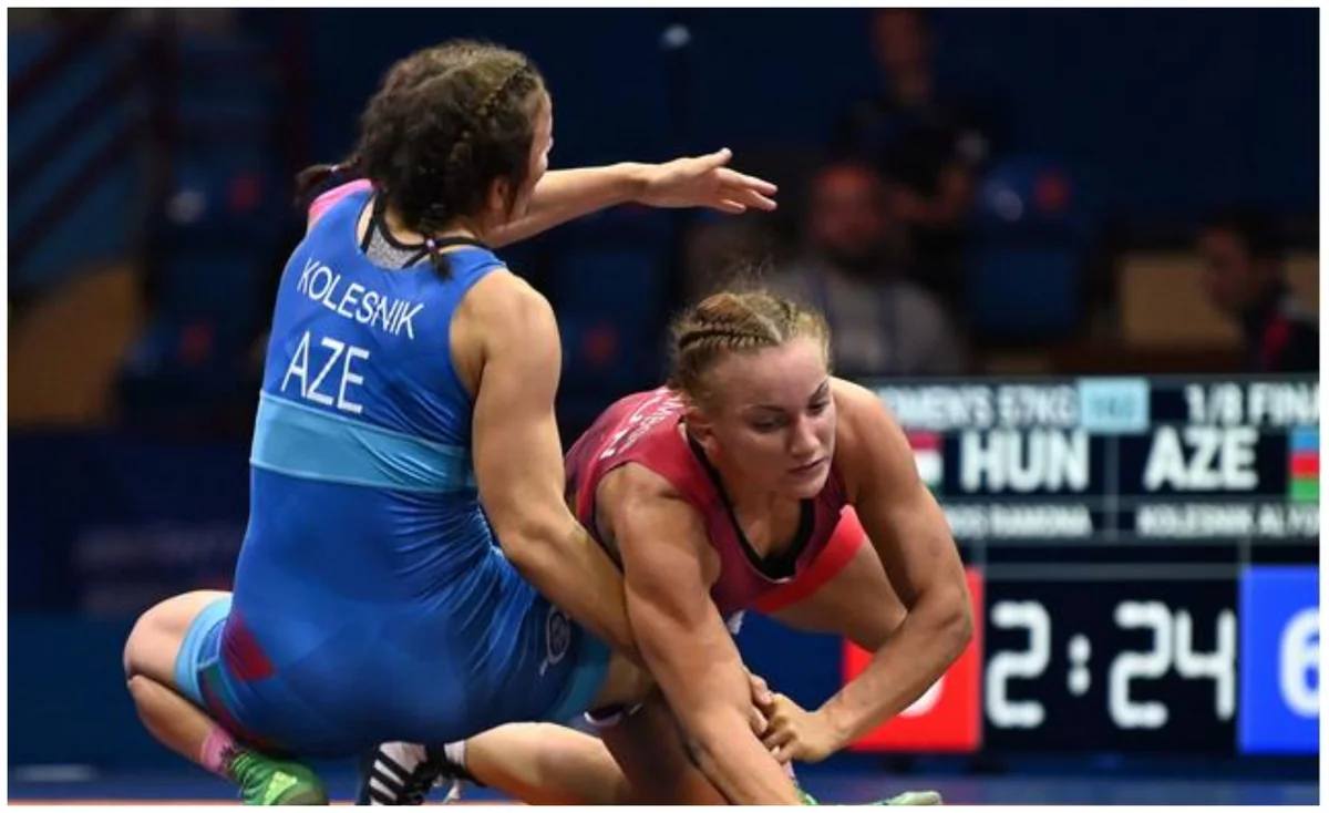 Dünya çempionatı: Azərbaycanın qadın güləşçiləri medalsız qalıb