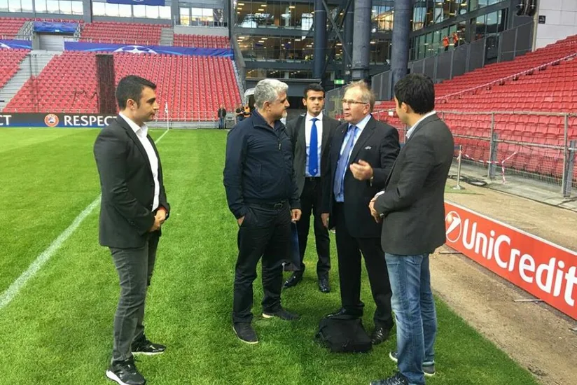 Qarabağın vitse-prezidenti komandaya dəstək olmaq üçün Kopenhagenə gedib