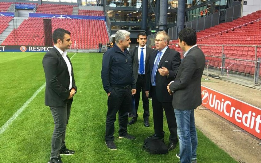 Qarabağın vitse-prezidenti komandaya dəstək olmaq üçün Kopenhagenə gedib
