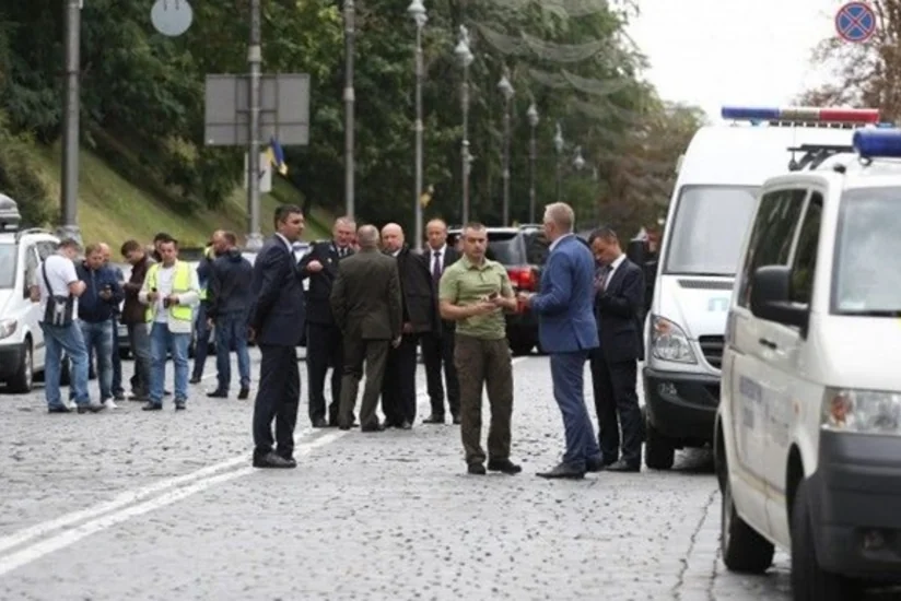 СБУ: Взрыв в центре Киева - теракт - ВИДЕО