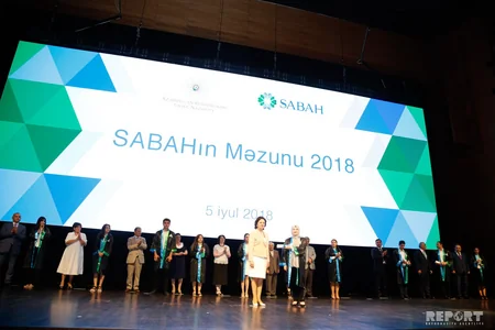 Bakı Konqres Mərkəzində “SABAHın məzunu” mərasimi keçirilib