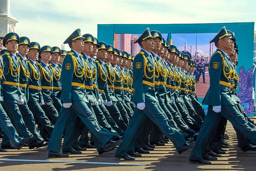 В Астане прошёл самый масштабный военный парад в истории Казахстана