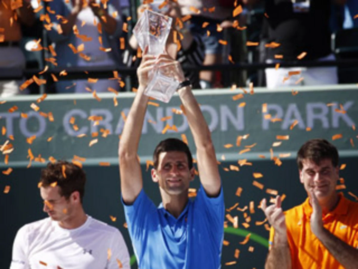 Первая ракетка мира Новак Джокович стал победителем Miami Open