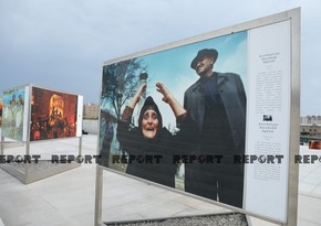 Фотографии Реза Дегати демонстрируются в Баку