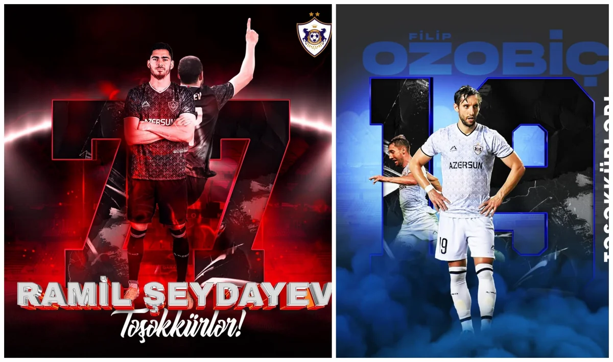 Qarabağ Ramil Şeydayev və Filip Ozobiçlə vidalaşıb