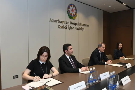 Ceyhun Bayramov BMT Baş Assambleyasının prezidenti ilə görüşüb
