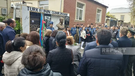 Kürdəmirdə Aprel döyüşləri şəhidi Əbubəkir İsmayılovun xatirəsi anılıb