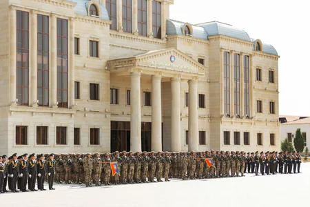 Daxili Qoşunlarının Ali Hərbi Məktəbində növbəti buraxılış olub