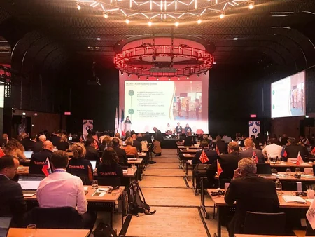 Milli Olimpiya Komitəsinin rəsmiləri EOC-un seminarında iştirak edirlər