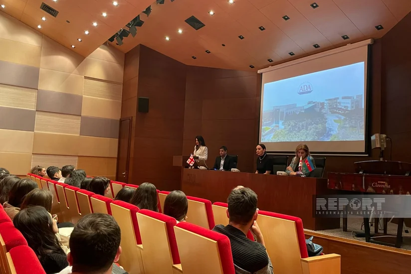 ADA əməkdaşları Gürcüstanda yerli azərbaycanlı tələbələrlə görüşüblər