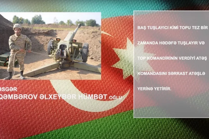 Qəhrəman topçumuzu tanıyaq