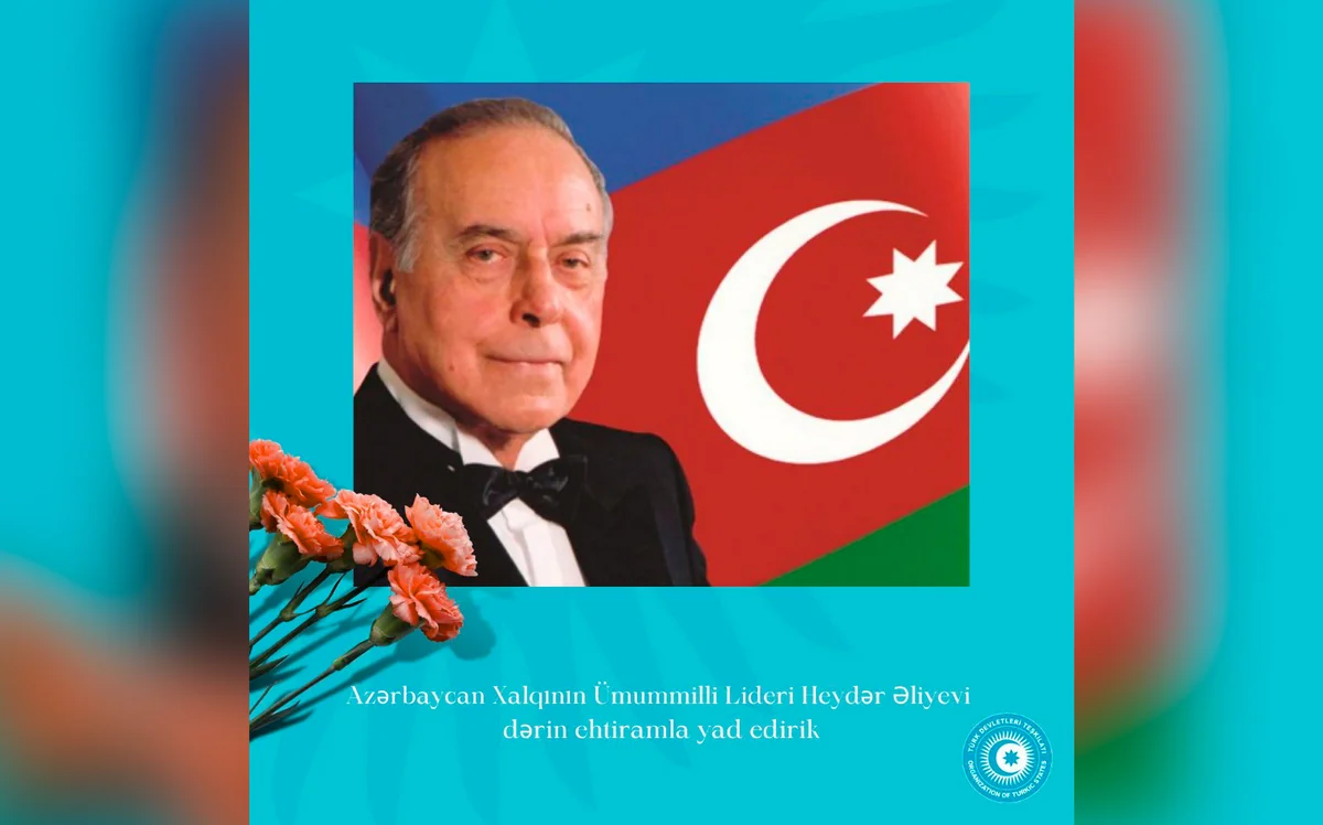 Beynəlxalq təşkilat: Heydər Əliyevi ehtiramla yad edirik