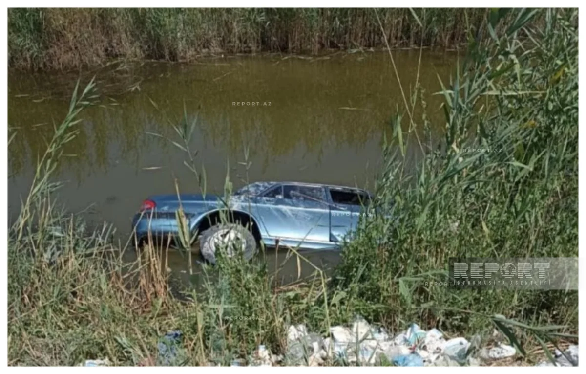 Salyanda avtomobil su kanalına aşıb, üç nəfər ölüb