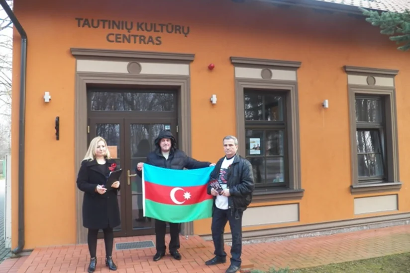 Litvada Xocalı soyqırımı qurbanlarının xatirəsi yad olunub