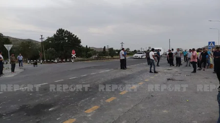 ДТП в Шеки, есть пострадавшие