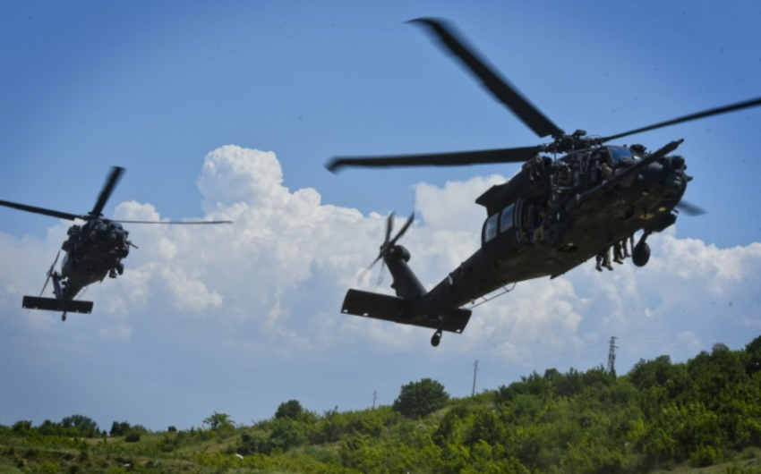 ABŞ-da hərbi helikopter qəzaya uğradı, ölən və yaralananlar var