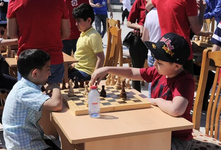 Heydər Əliyev Mərkəzinin parkında Uşaq festivalı keçirilib