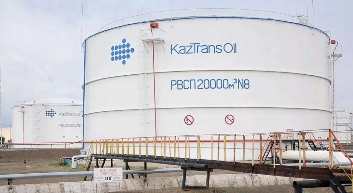 KazTransOil sends 690,000 tons of oil to Germany in 10 months
