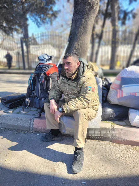 Azərbaycanın qaziləri könüllü şəkildə Türkiyəyə yardıma gedib