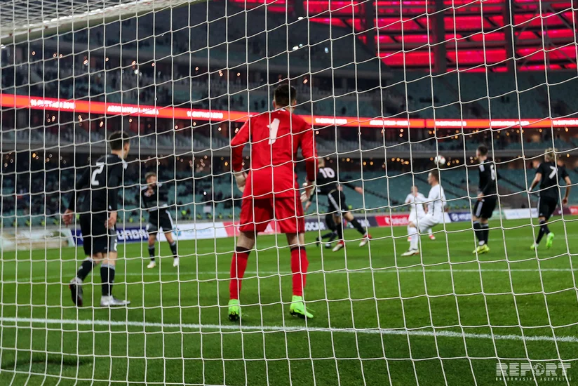 Futbol üzrə Azərbaycan milli komandası Belarusa məğlub olub - FOTOREPORTAJ