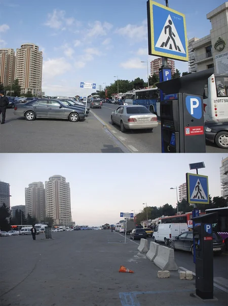 ​Parking on 'Shamakhinka' road tunnel liquidated