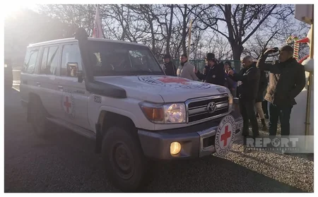 В Ханкенди беспрепятственно проехали автомобили МККК