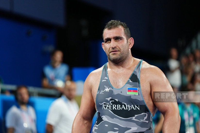 Paris-2024: Yarımfinalda uduzan Azərbaycan güləşçisi bürünc medal uğrunda görüşə çıxacaq - YENİLƏNİB - 2