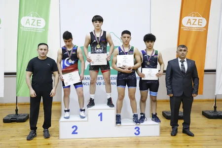 Состоялось первенство Нахчыванской АР по вольной борьбе U-17