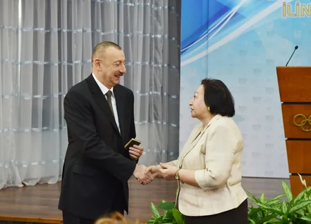 President Ilham Aliyev attends ceremony dedicated to sport results of 2017 - UPDATED