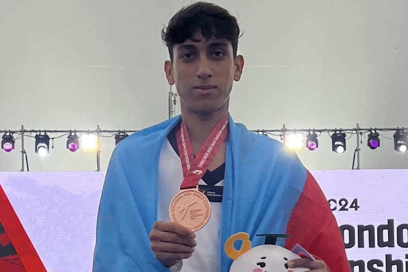 Azərbaycan taekvondoçusu dünya çempionatında bürünc medal qazanıb