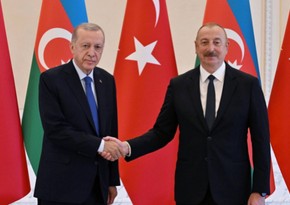 Ərdoğan regionda sülh gündəliyində nümayiş etdirdiyi liderliyə görə İlham Əliyevi təbrik edib