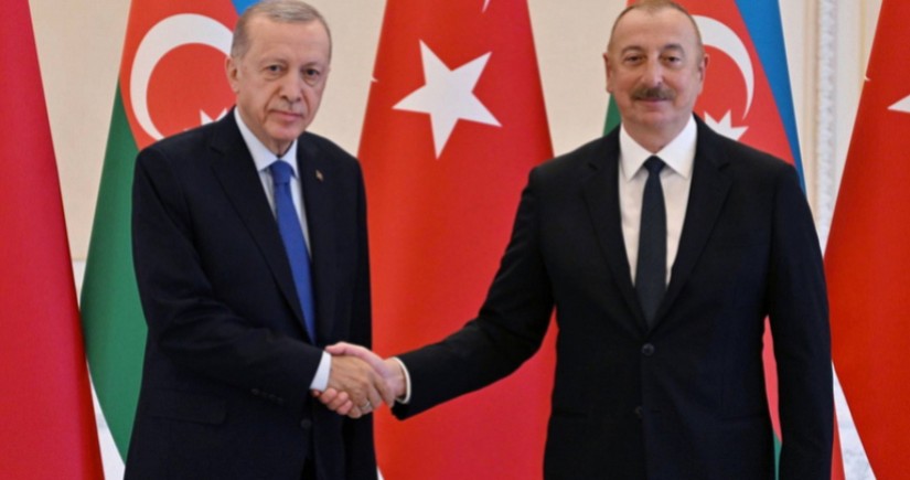 Ərdoğan regionda sülh gündəliyində nümayiş etdirdiyi liderliyə görə İlham Əliyevi təbrik edib