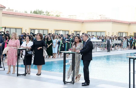 Leyla Əliyeva “Mən “SABAH”ın məzunuyam” adlı tədbirdə iştirak edib
