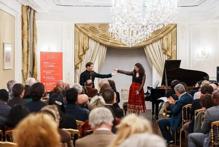 Parisdə Heydər Əliyevin 100 illik yubileyi münasibətilə konsert keçirilib