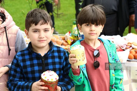 Qəbələdəki Cotari kilsəsində Pasxa bayramı qeyd edilib - YENİLƏNİB